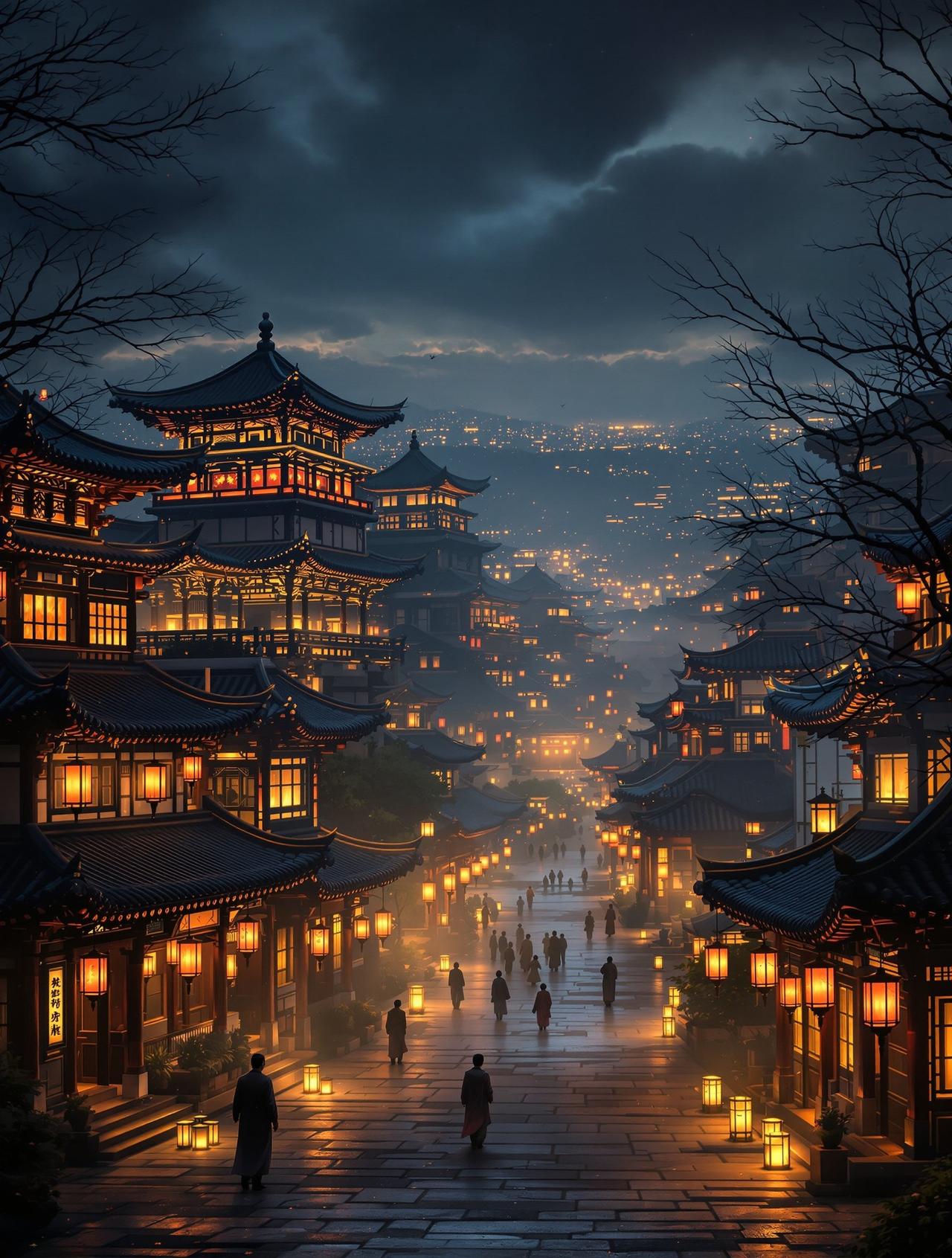鲁鲁影院作品《长安风云录》封面